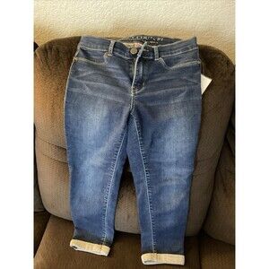 juicy couture Ankle Cuffed Jeans Size 2, Dark Wash